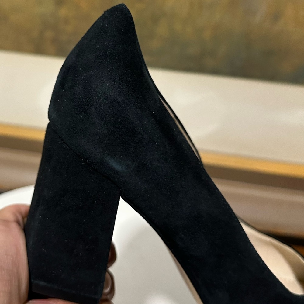 🌸MARC FISHER 🌸 Lewisa Pointed Toe Pump In Black Size: 6.5 - Picture 9 of 13